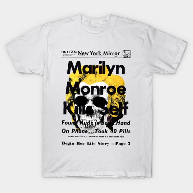 Marilyn's Mirror T-Shirt by The Fox's Herring